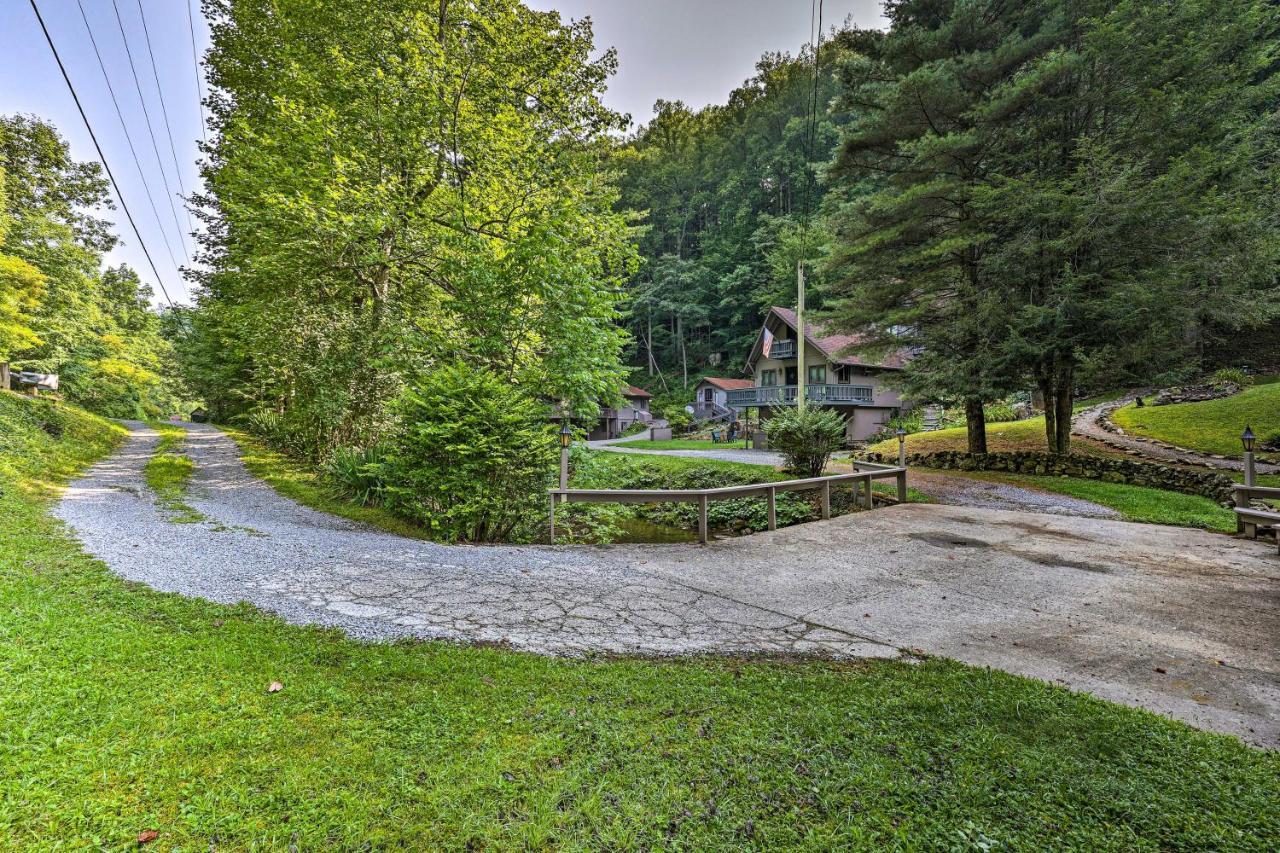 Creekside Roan Mountain Cabin Walk To Trails Buitenkant foto