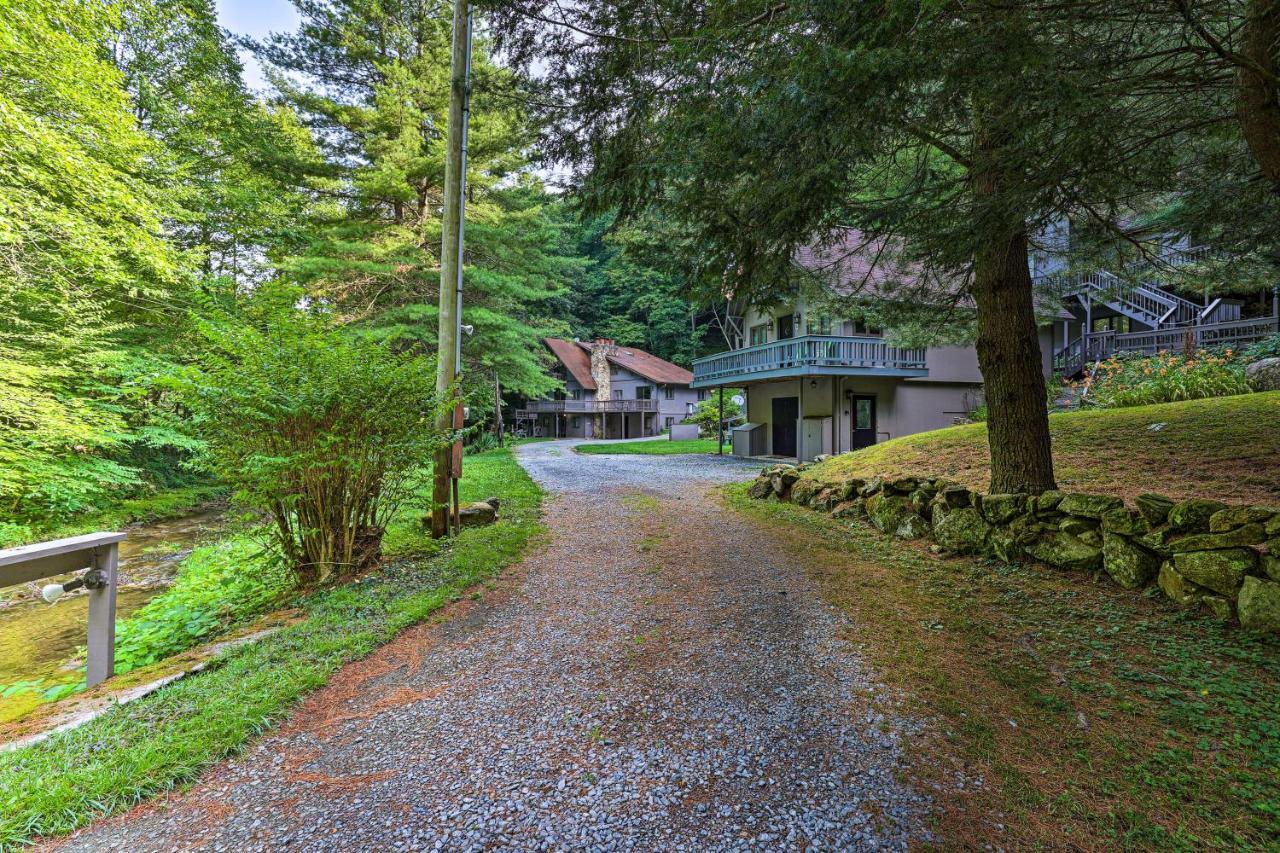 Creekside Roan Mountain Cabin Walk To Trails Buitenkant foto