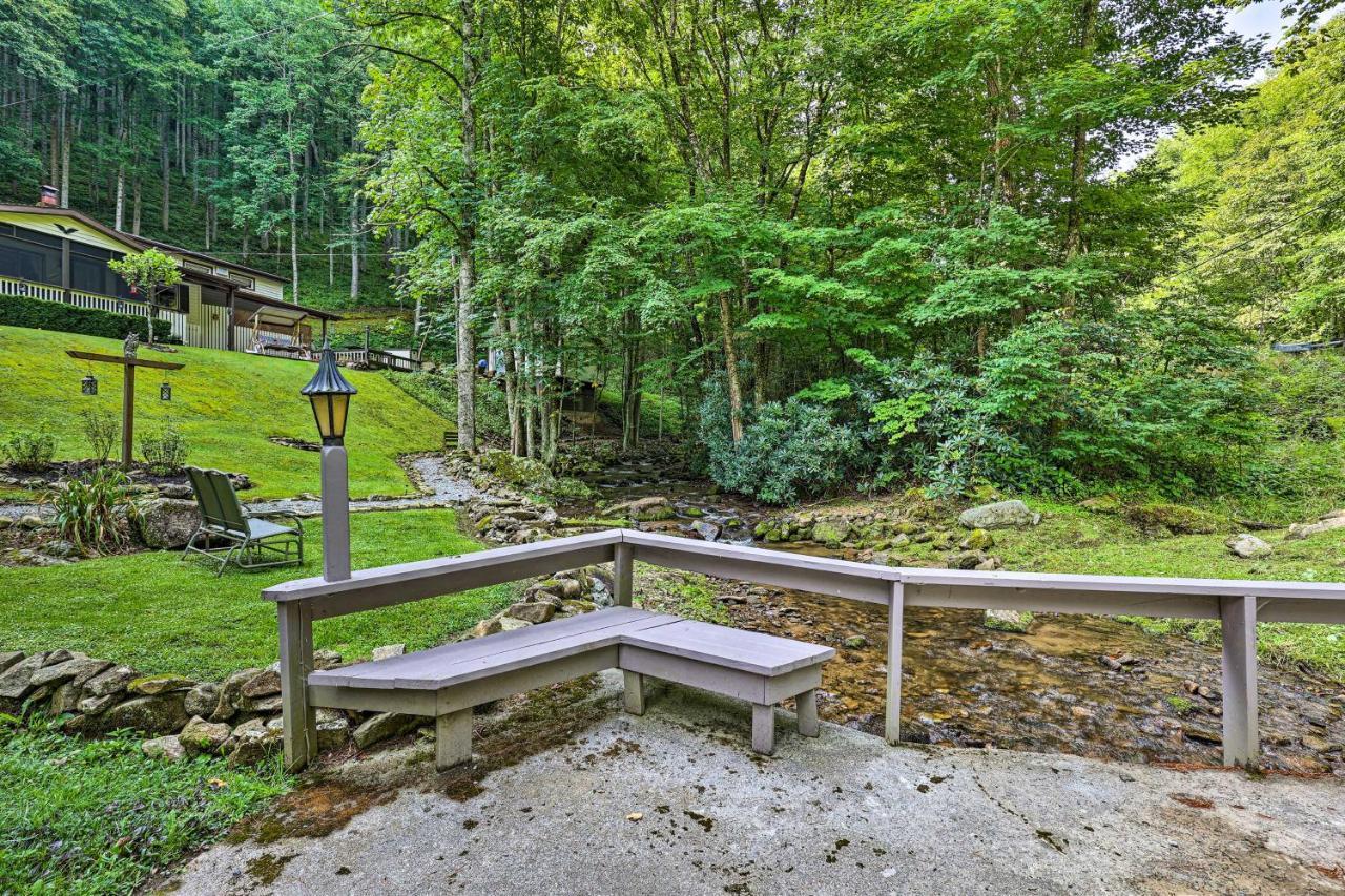 Creekside Roan Mountain Cabin Walk To Trails Buitenkant foto