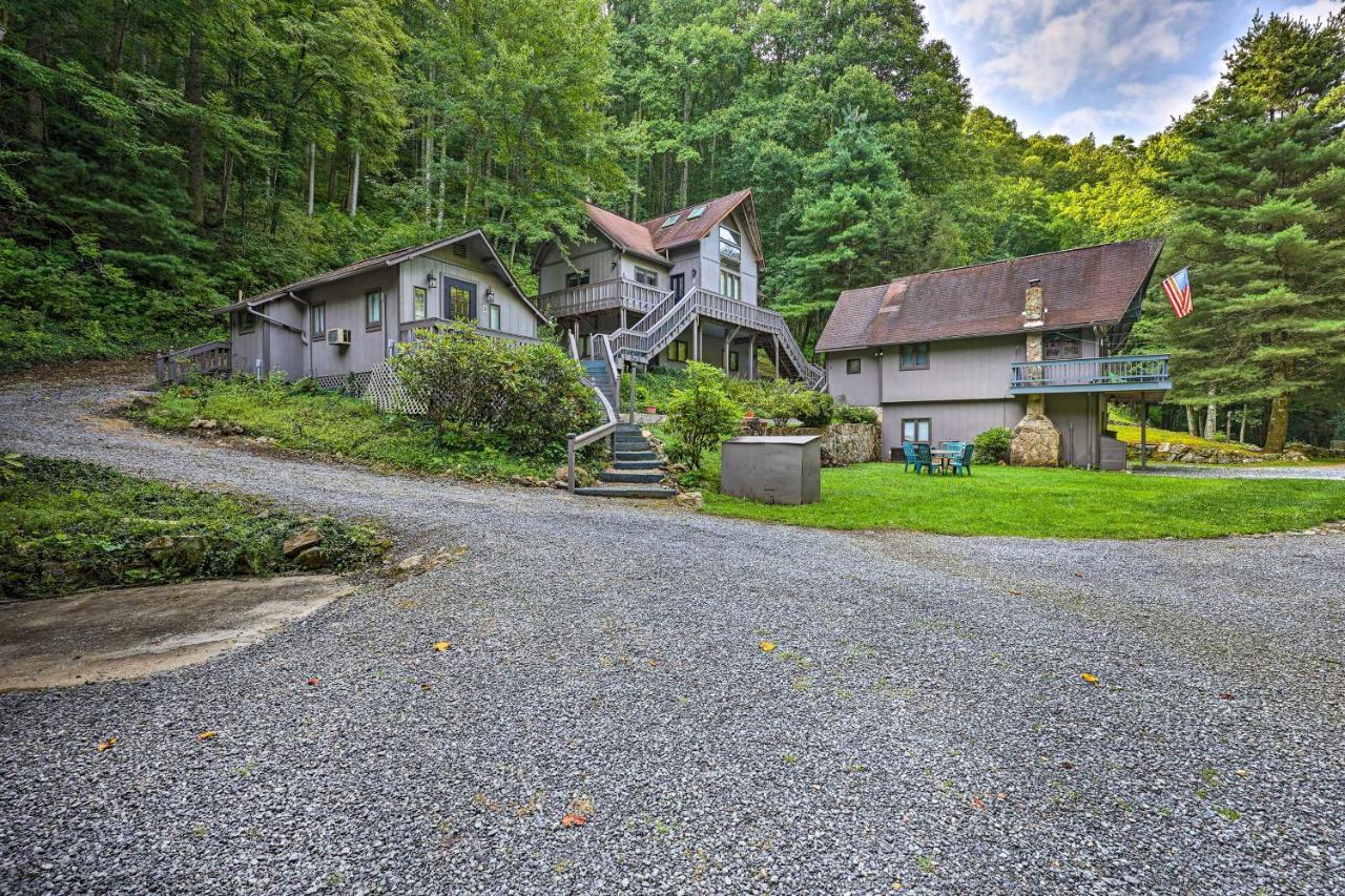 Creekside Roan Mountain Cabin Walk To Trails Buitenkant foto